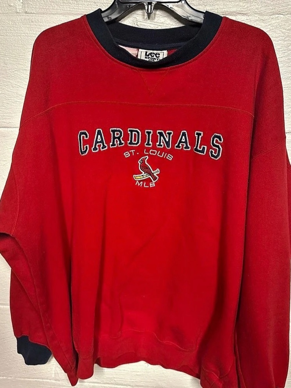Lee Vintage Lee Sport St. Louis Cardinals MLB Crewneck Sweatshirt Vintage Sport